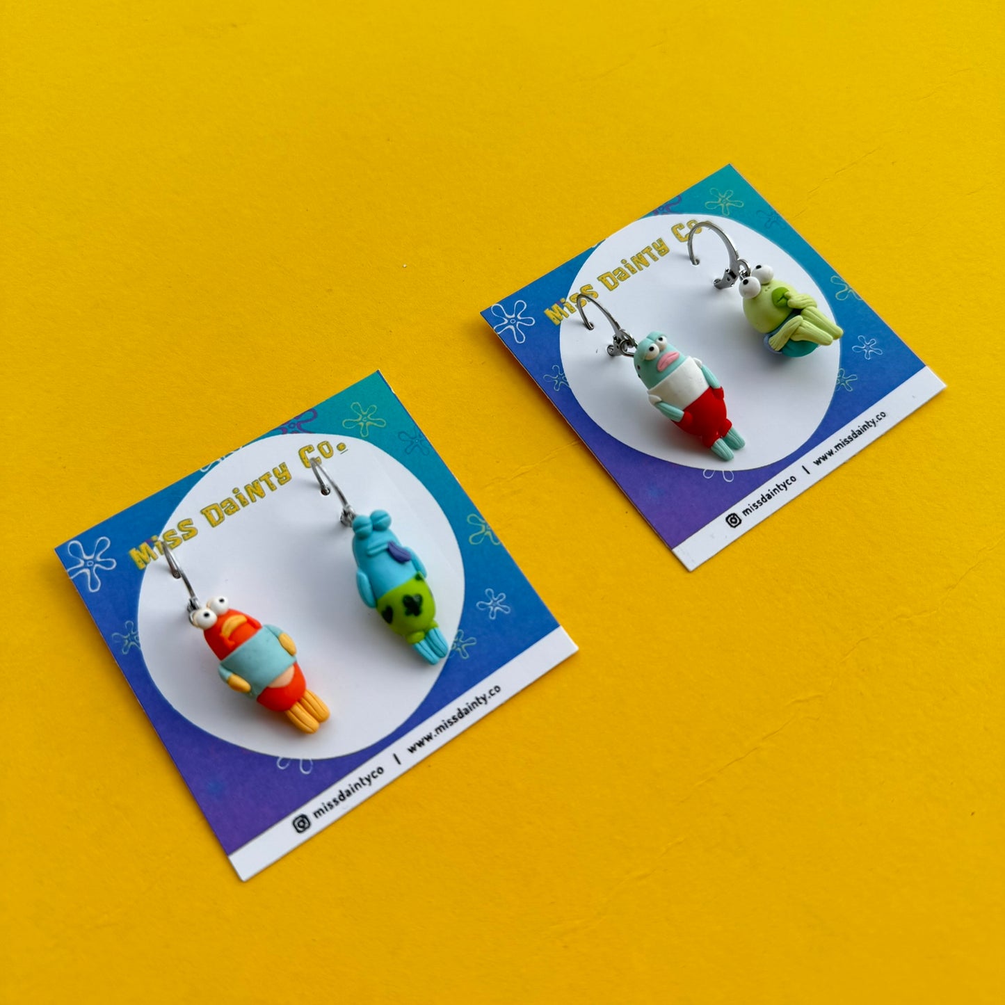 Bikini Bottom Fish Buddies Earrings