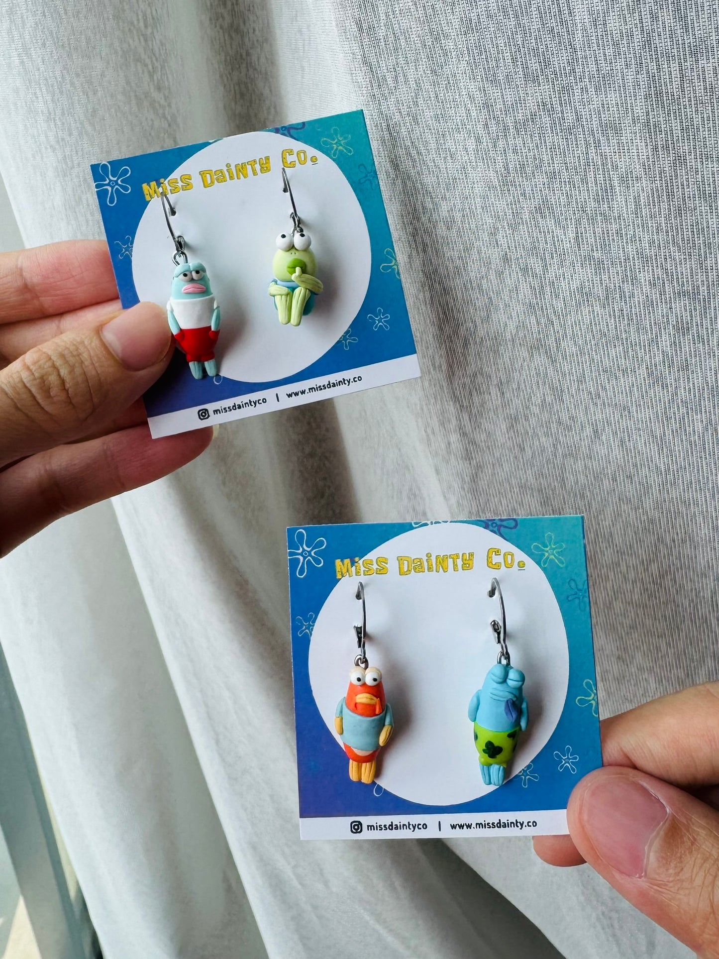 Bikini Bottom Fish Buddies Earrings