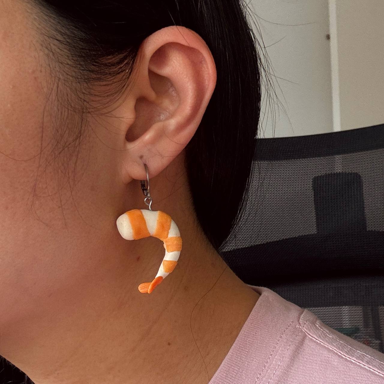 Shrimp Earrings