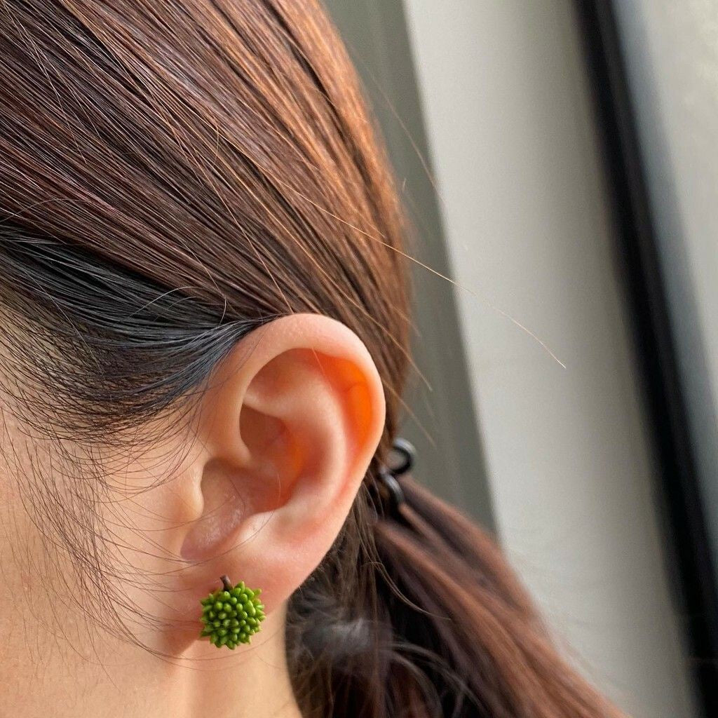 Durian Stud Earrings