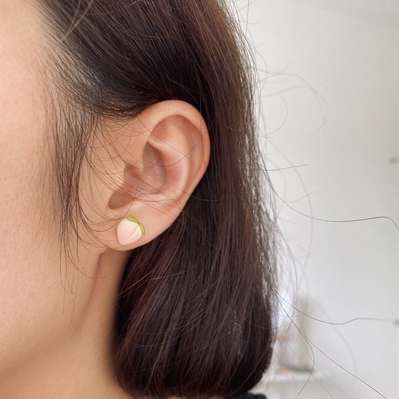 Peach Earrings