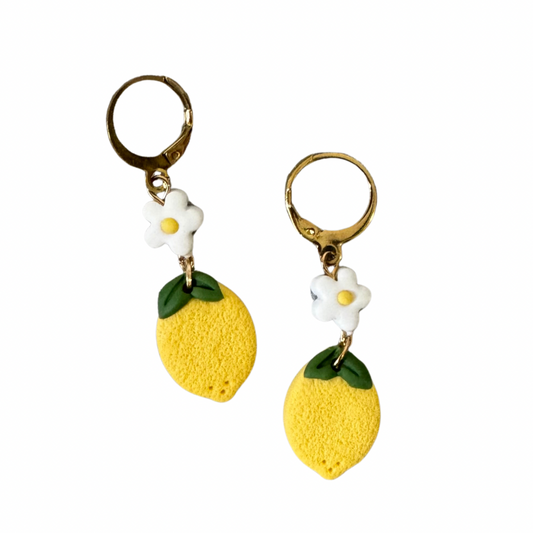 Summer Lemon Earrings